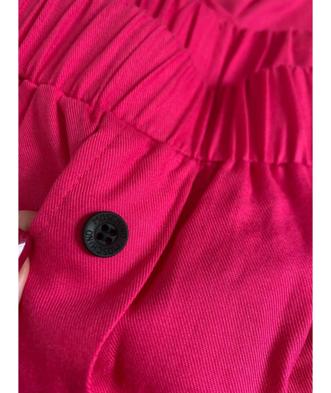 MOSCHINO Розовая хлопковая пижама, фото 7