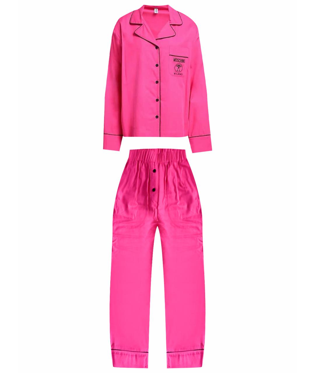 MOSCHINO Розовая хлопковая пижама, фото 1
