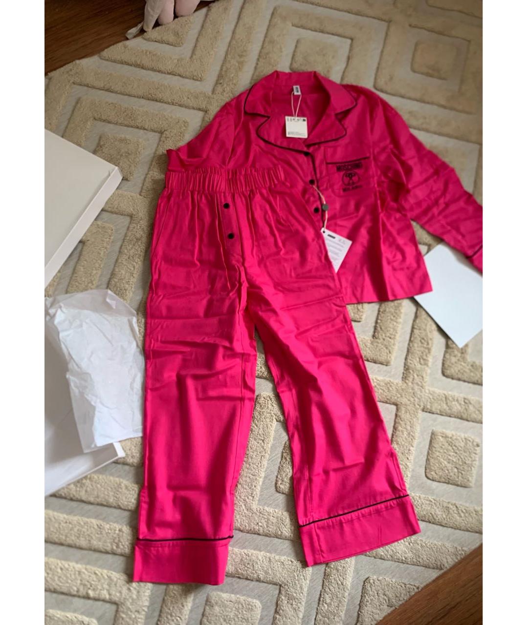 MOSCHINO Розовая хлопковая пижама, фото 2