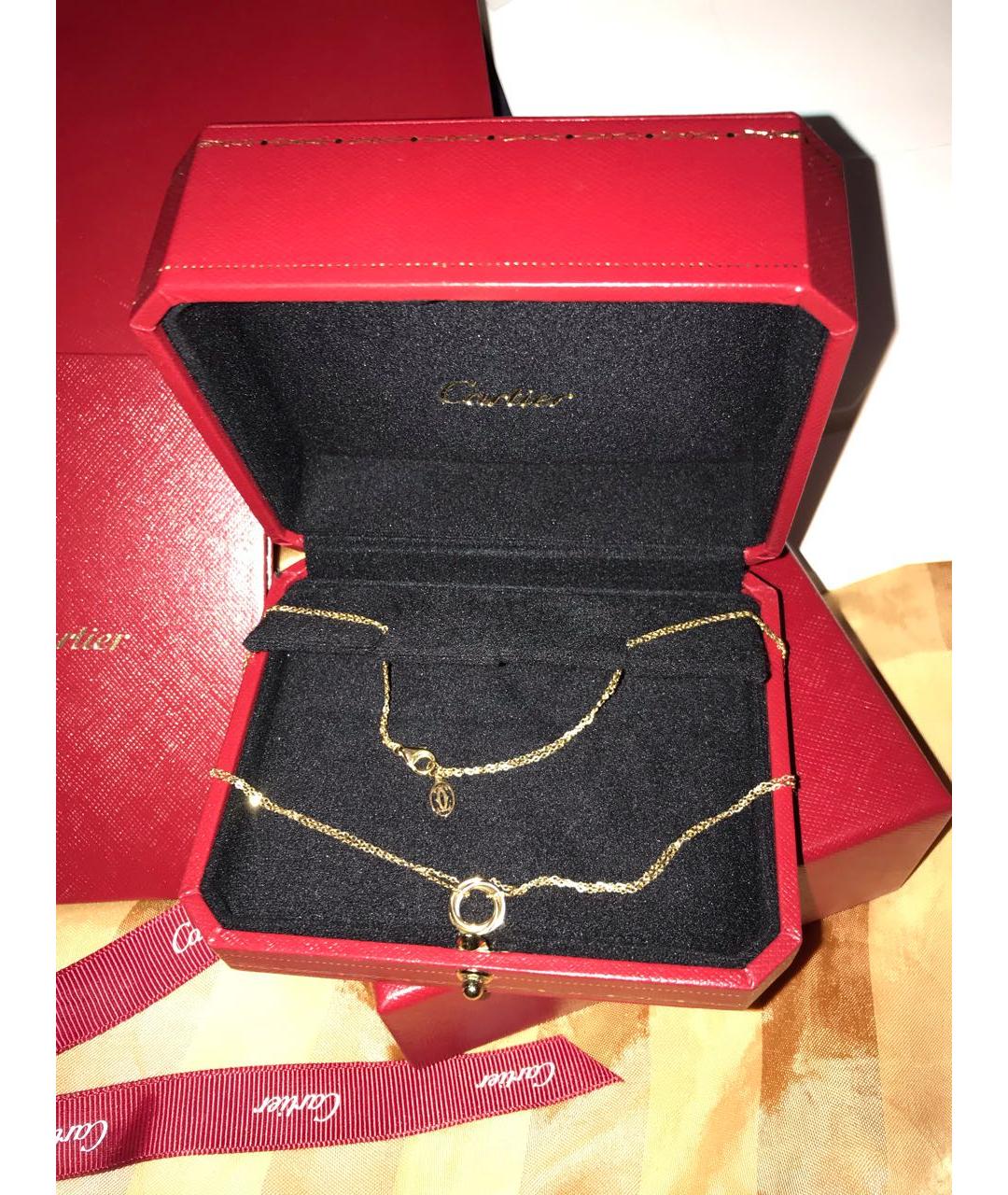 CARTIER Золотое колье из желтого золота, фото 7