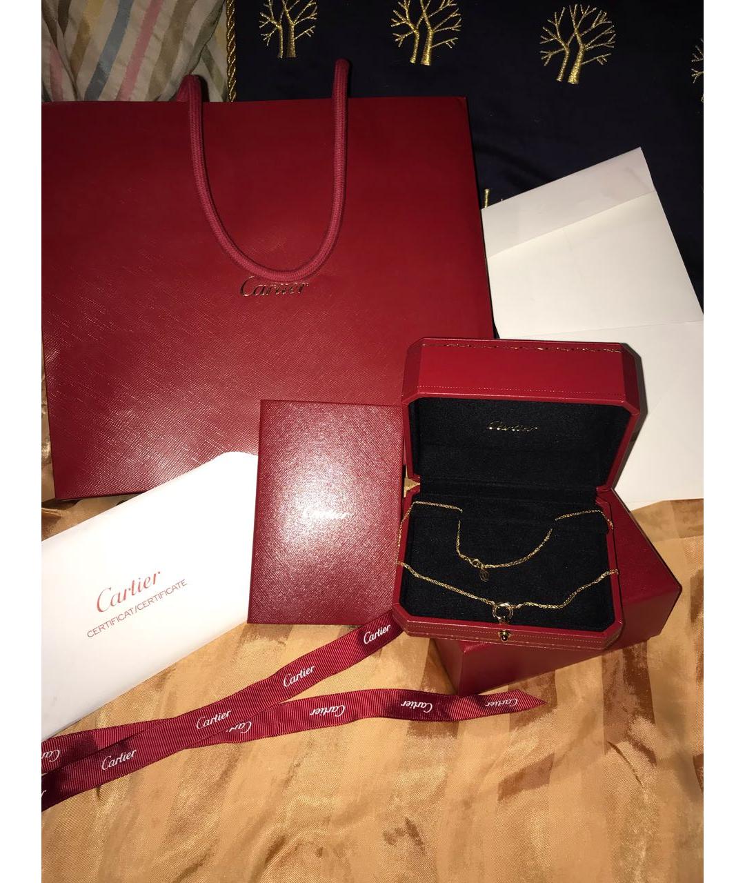 CARTIER Золотое колье из желтого золота, фото 4