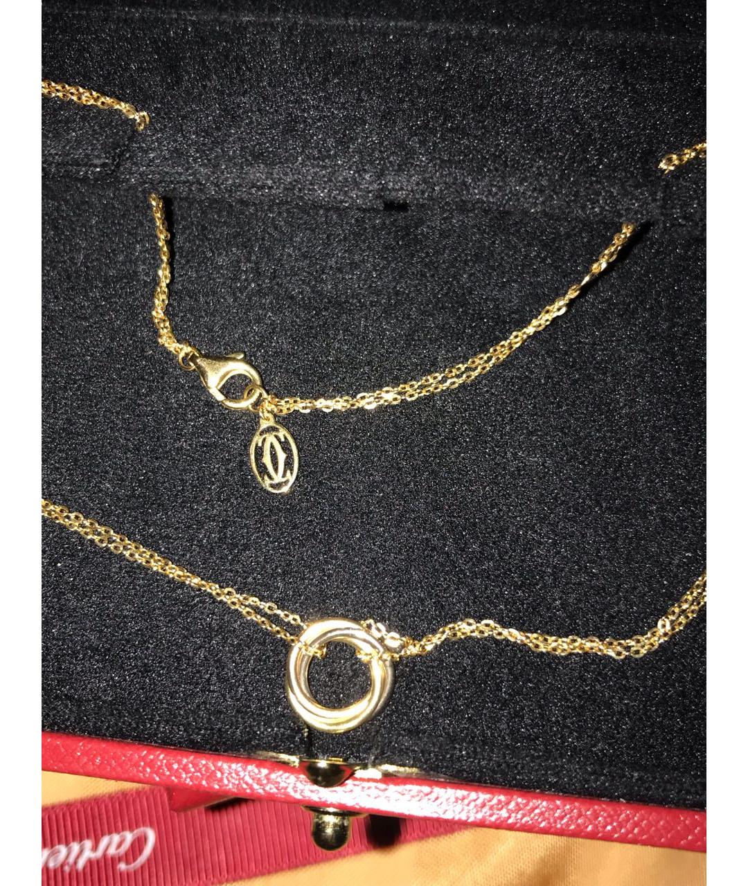 CARTIER Золотое колье из желтого золота, фото 2