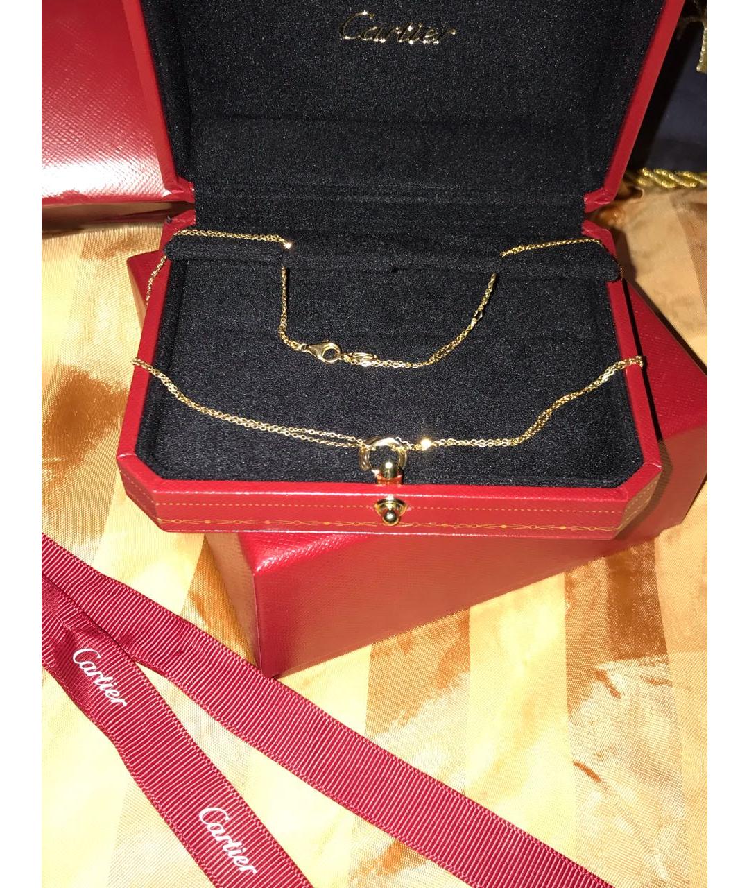 CARTIER Золотое колье из желтого золота, фото 3