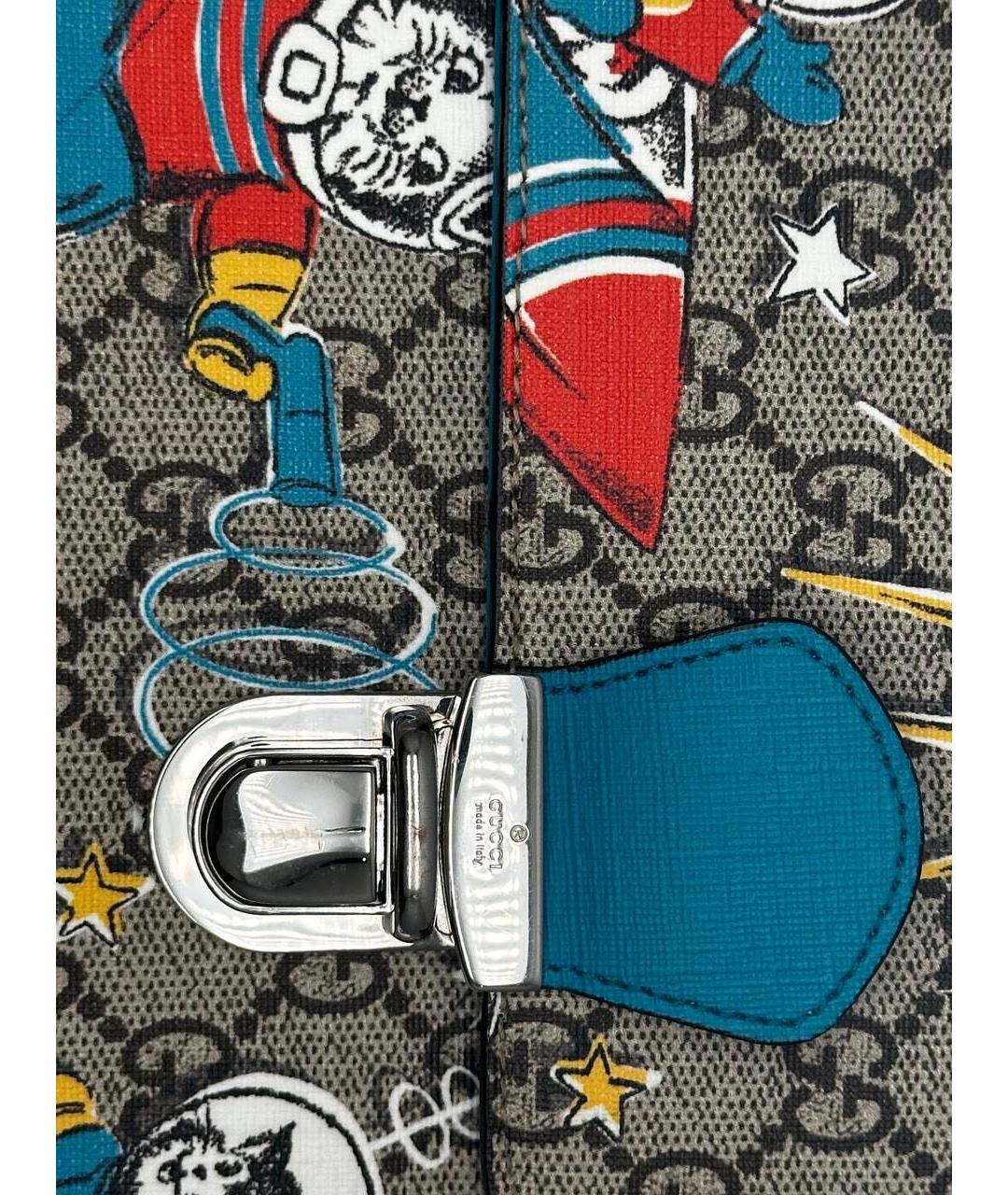 GUCCI KIDS Серый рюкзак, фото 5