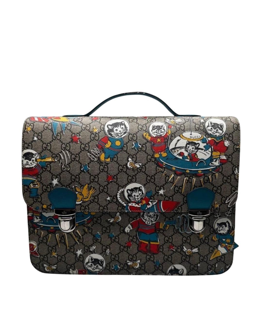 GUCCI KIDS Серый рюкзак, фото 1