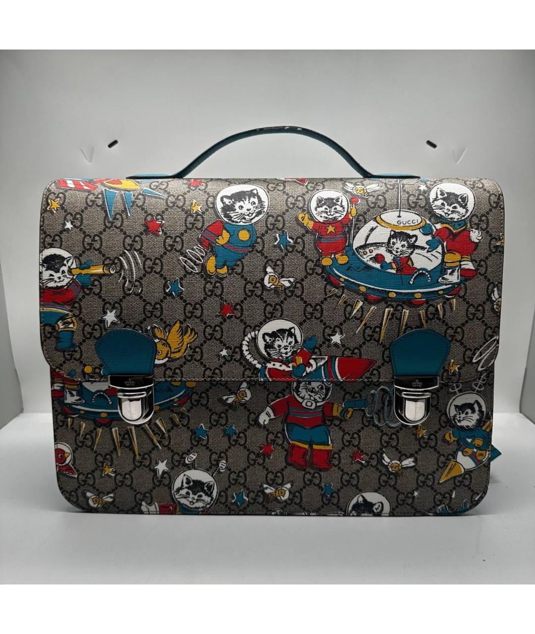 GUCCI KIDS Серый рюкзак, фото 9