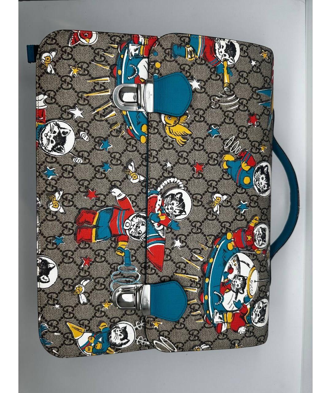 GUCCI KIDS Серый рюкзак, фото 2