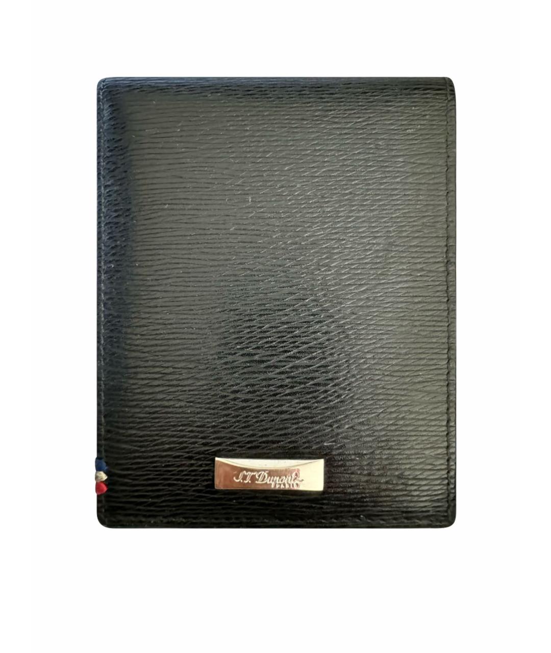 DUPONT Черный кожаный кошелек, фото 4