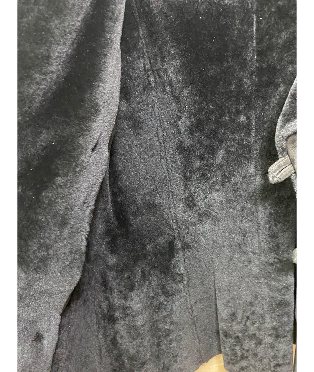 POLO RALPH LAUREN Черная меховая дубленка/шуба, фото 8