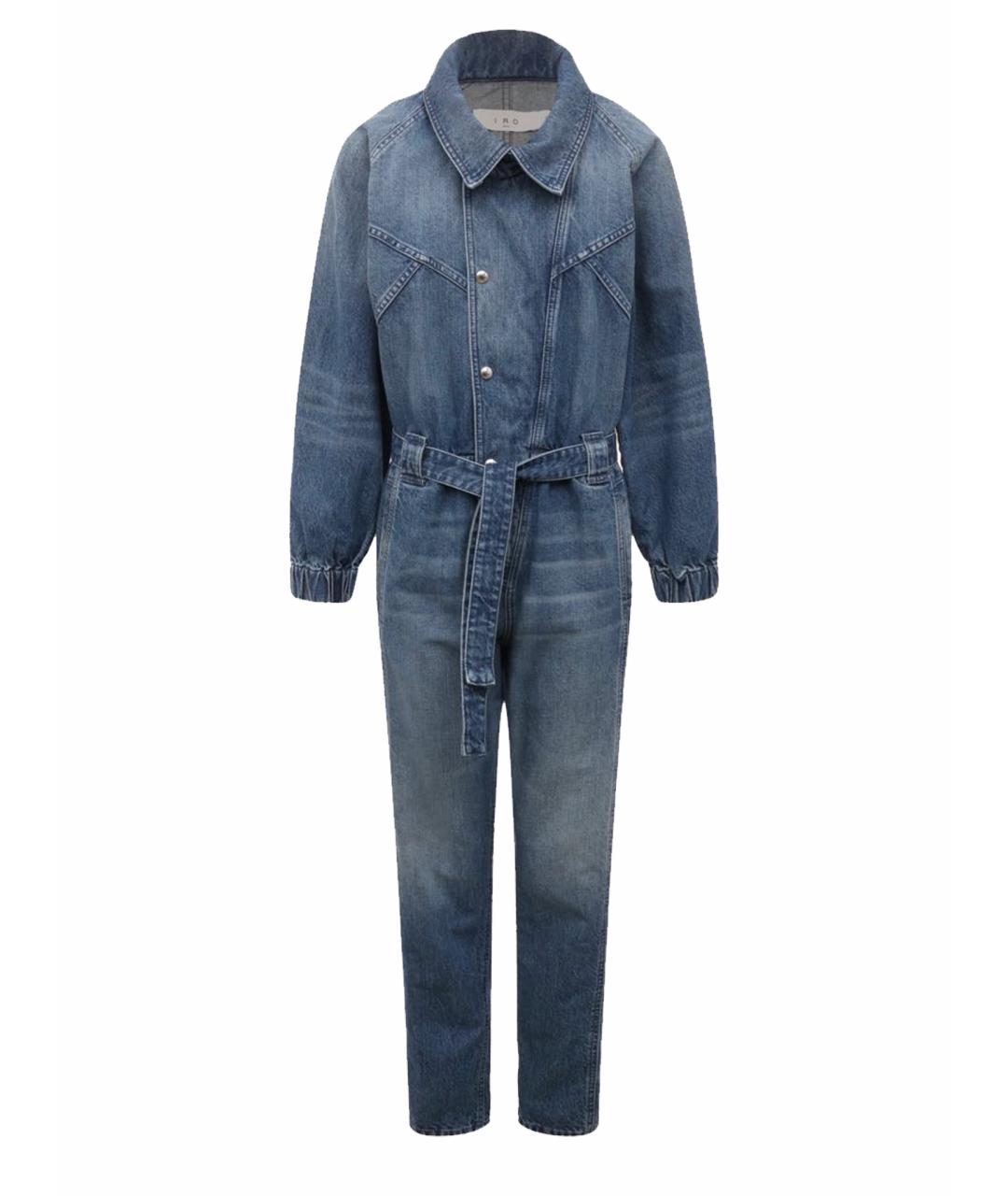 IRO Синий деним комбинезон, фото 6