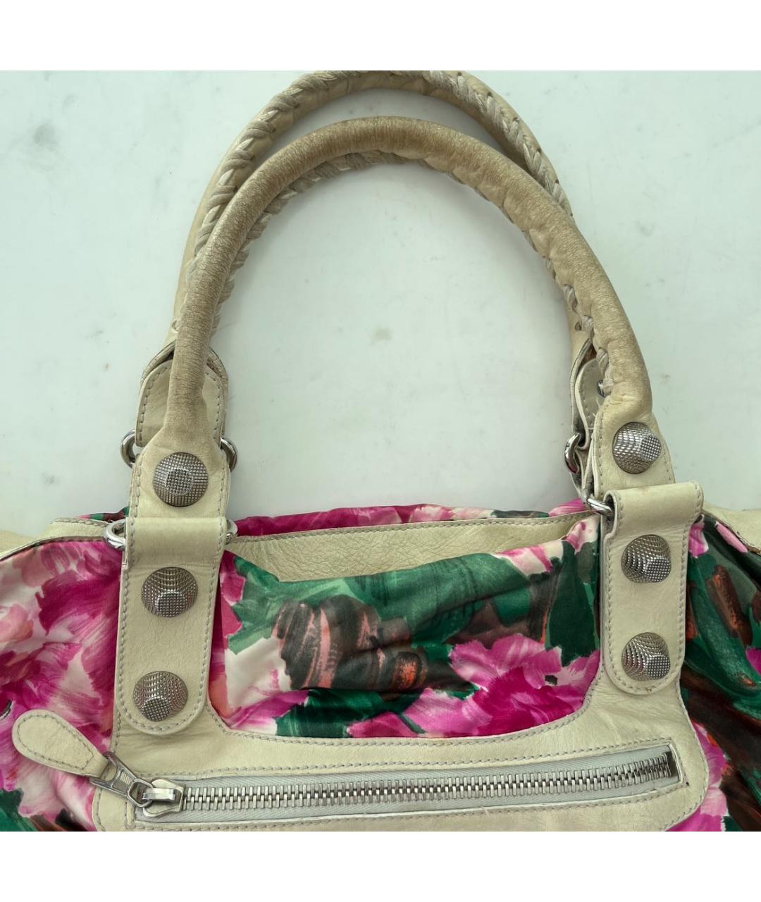 BALENCIAGA Мульти кожаная сумка с короткими ручками, фото 2