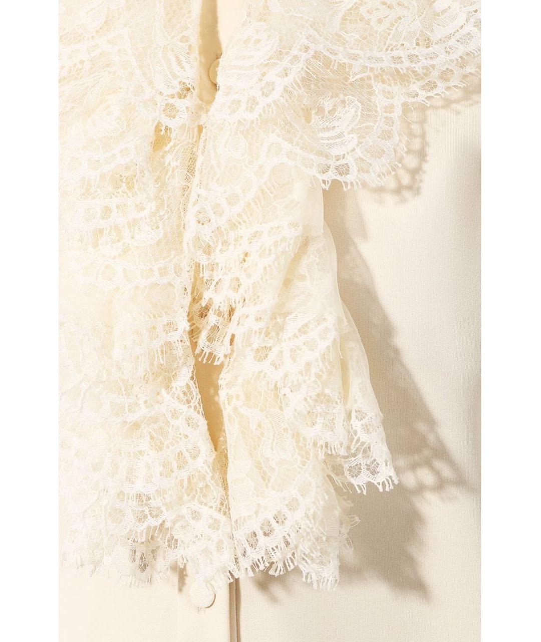 GUCCI Бежевое вискозное платье, фото 3