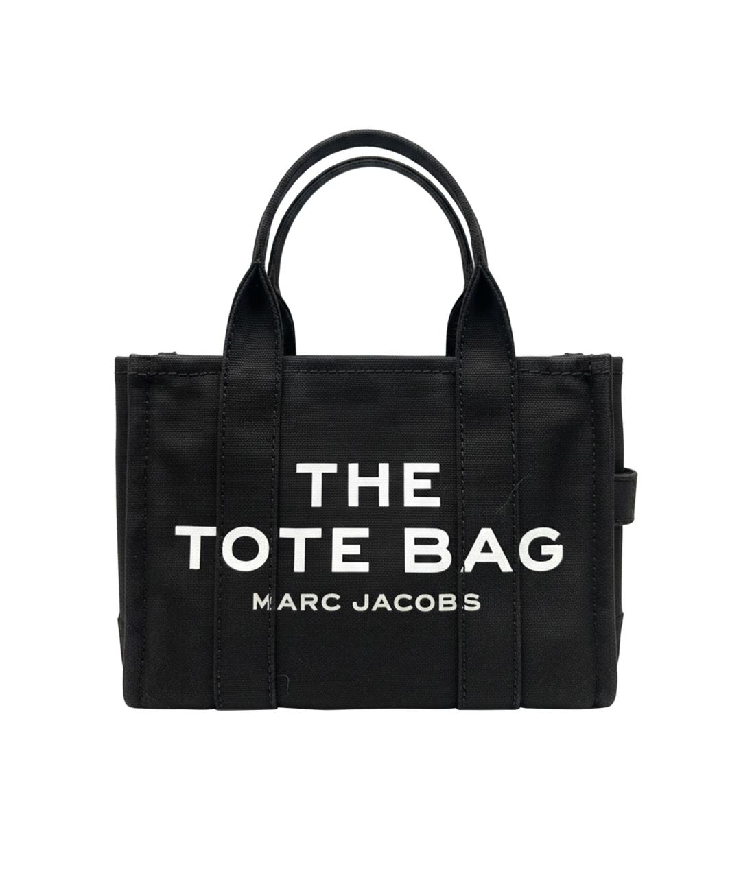 MARC JACOBS Черная тканевая сумка тоут, фото 1