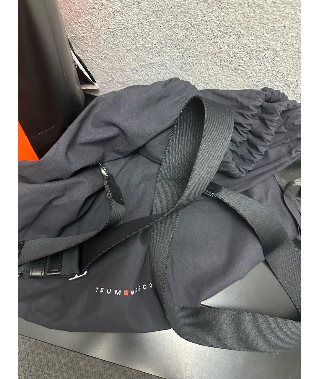 MARC JACOBS Черная тканевая сумка тоут, фото 5