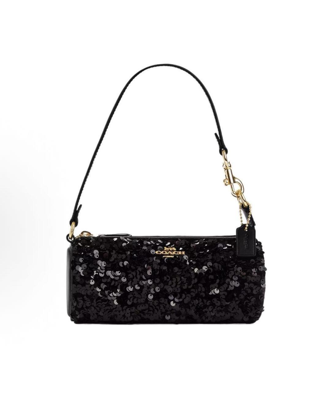 COACH Черная сумка с короткими ручками, фото 1