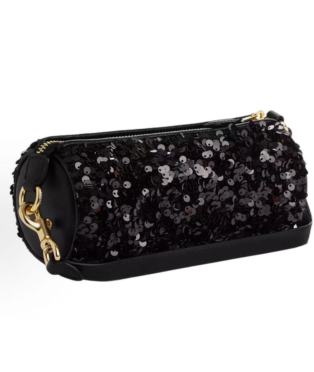 COACH Черная сумка с короткими ручками, фото 2