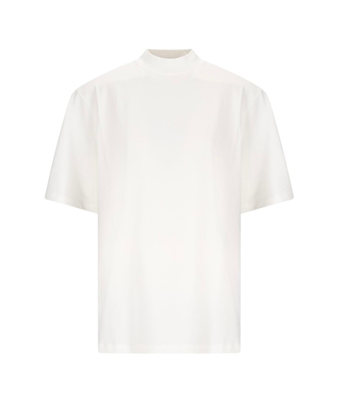 THE ATTICO Белая хлопковая футболка, фото 1