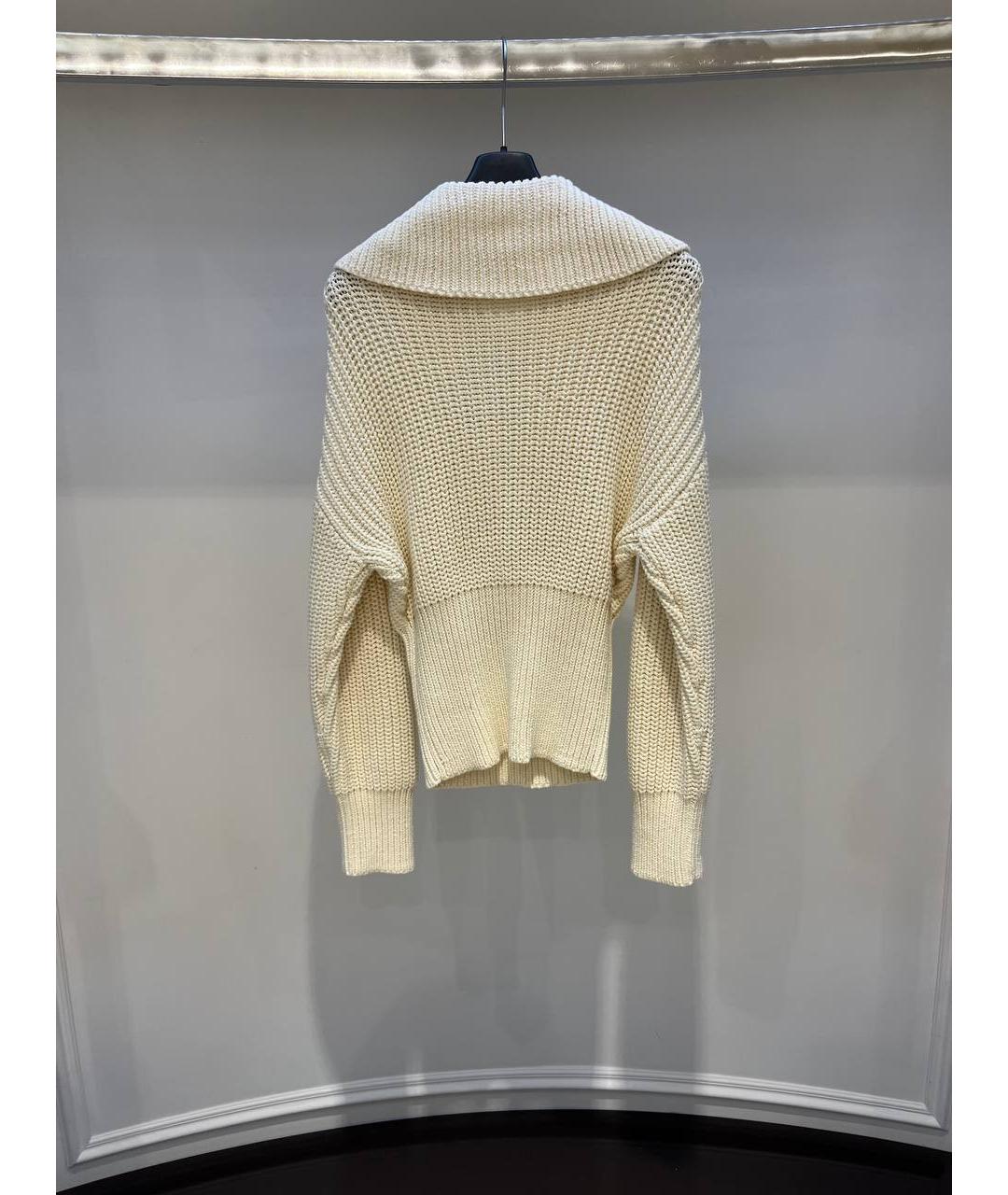 IRO Белый шерстяной джемпер / свитер, фото 4