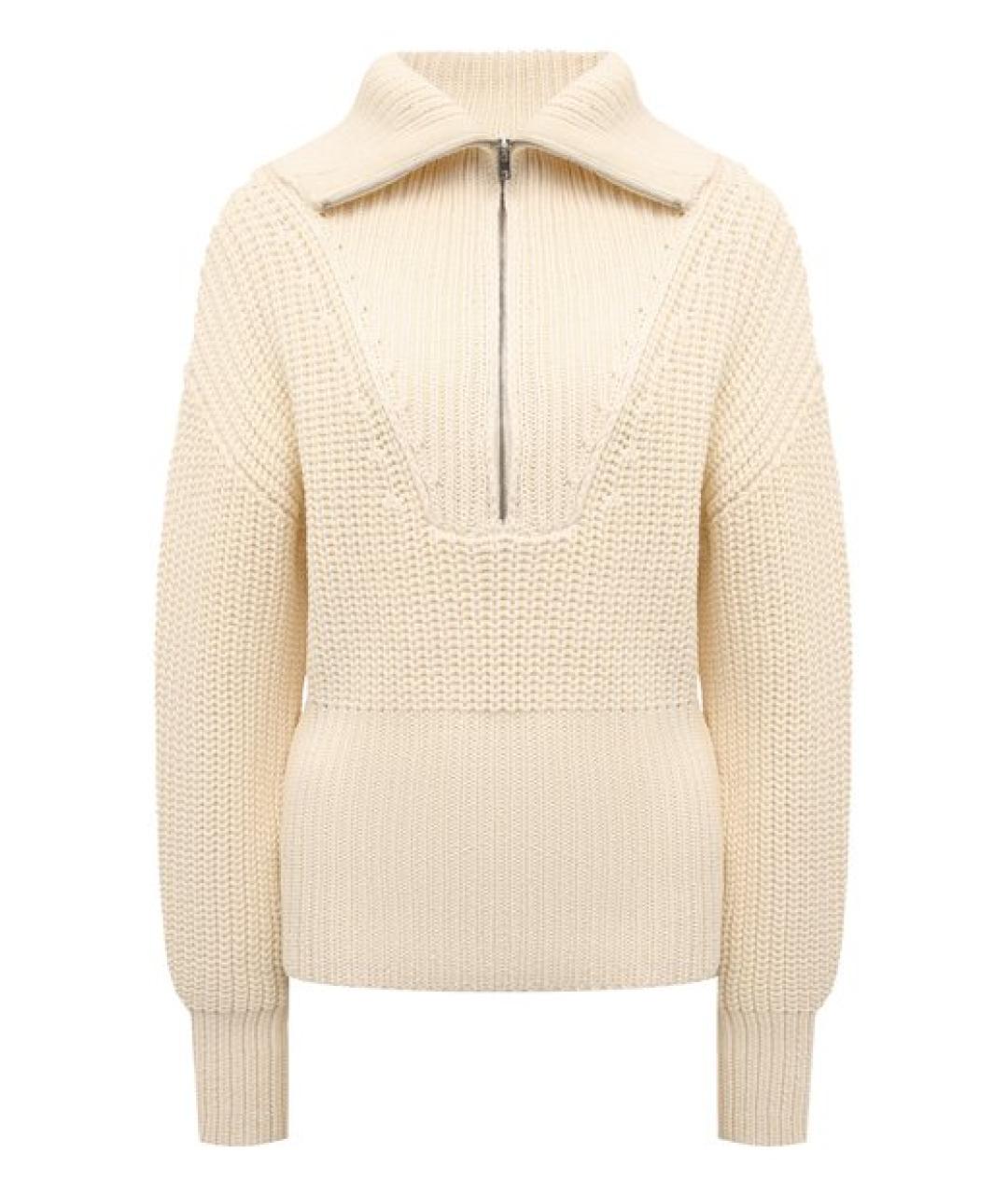 IRO Белый шерстяной джемпер / свитер, фото 1