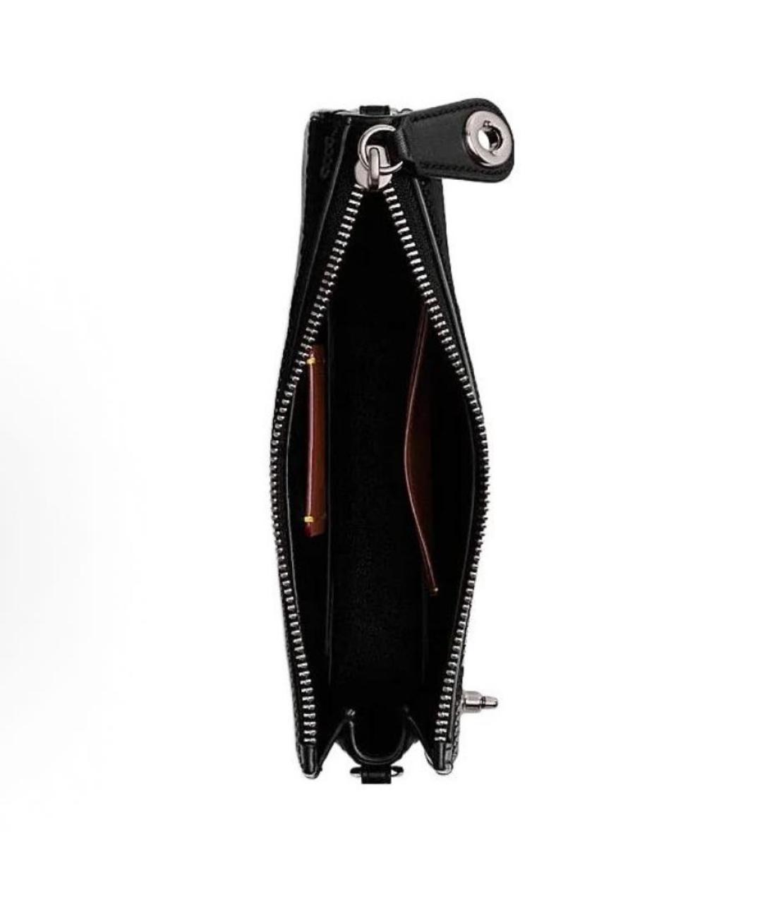 COACH Черная сумка через плечо, фото 4