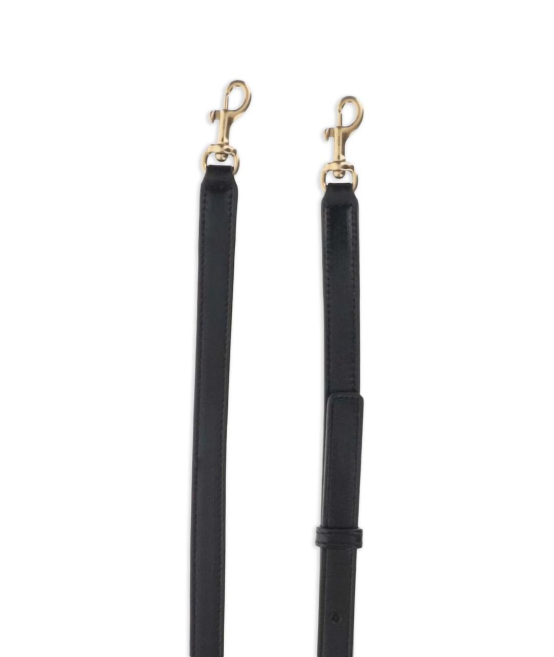 SAINT LAURENT Черная кожаная сумка тоут, фото 3