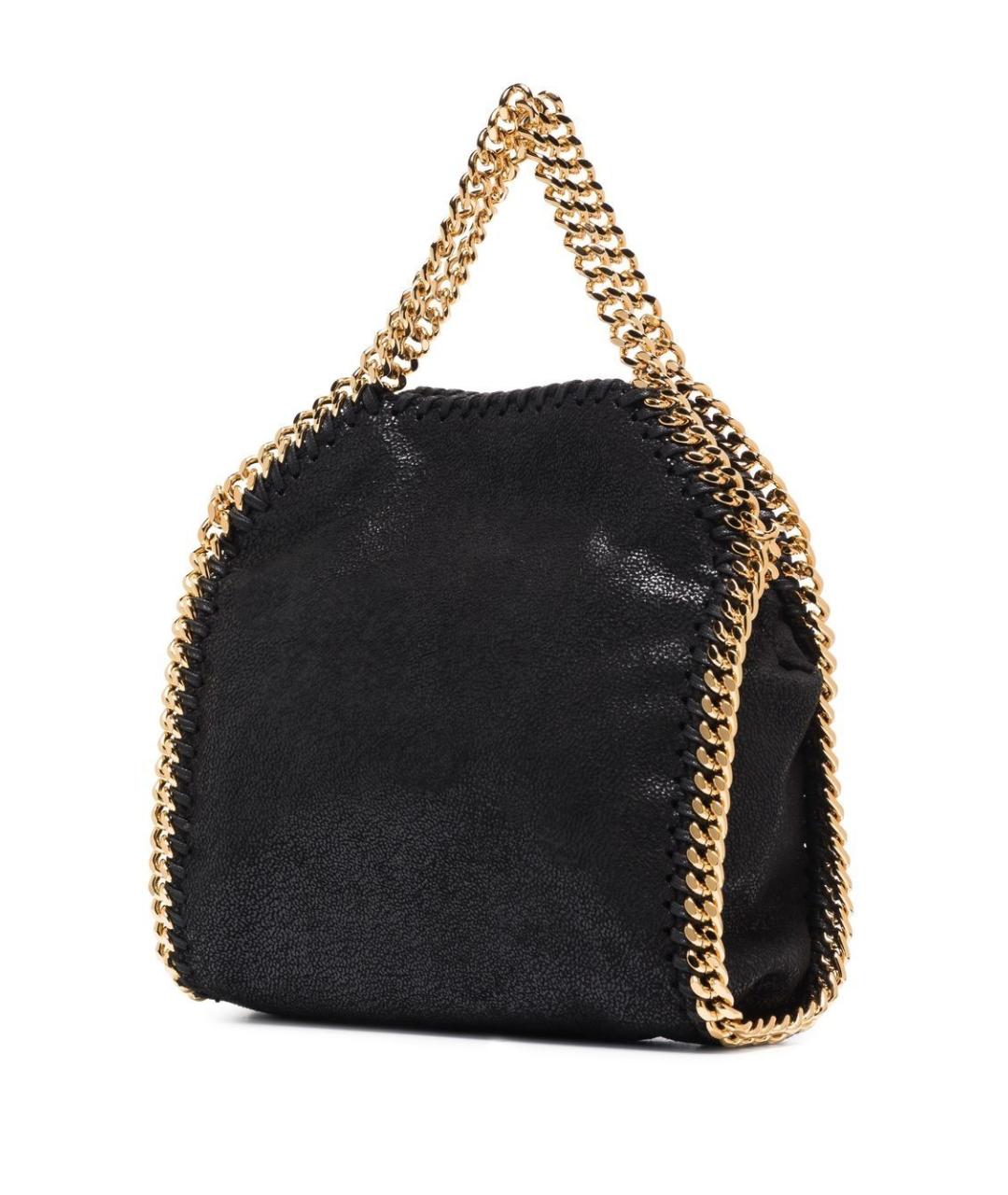STELLA MCCARTNEY Черная синтетическая сумка через плечо, фото 3
