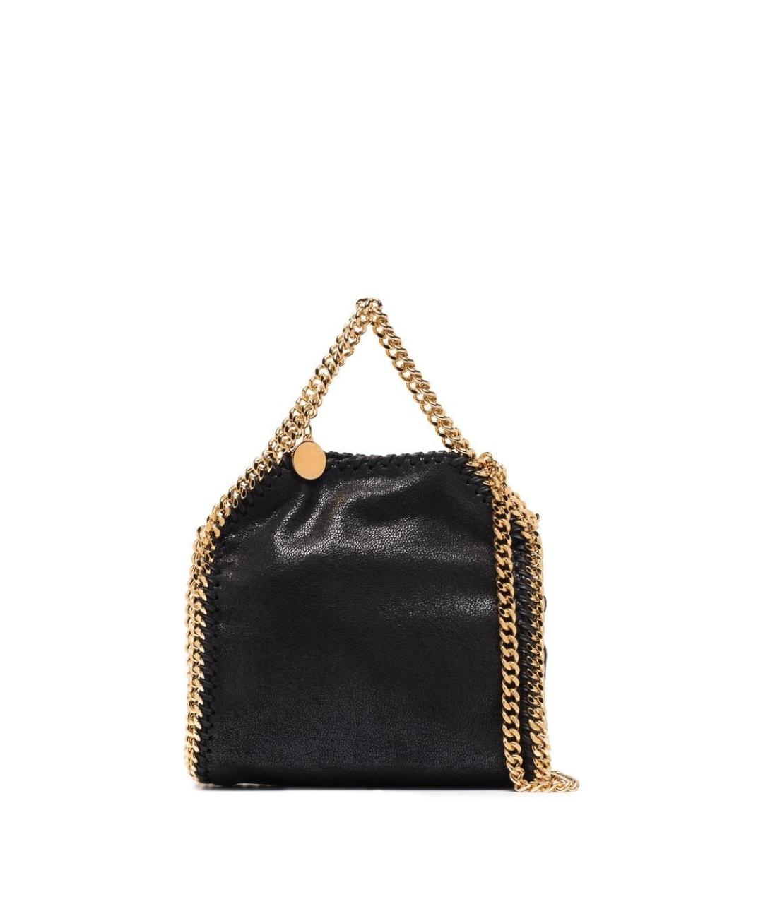 STELLA MCCARTNEY Черная синтетическая сумка через плечо, фото 1