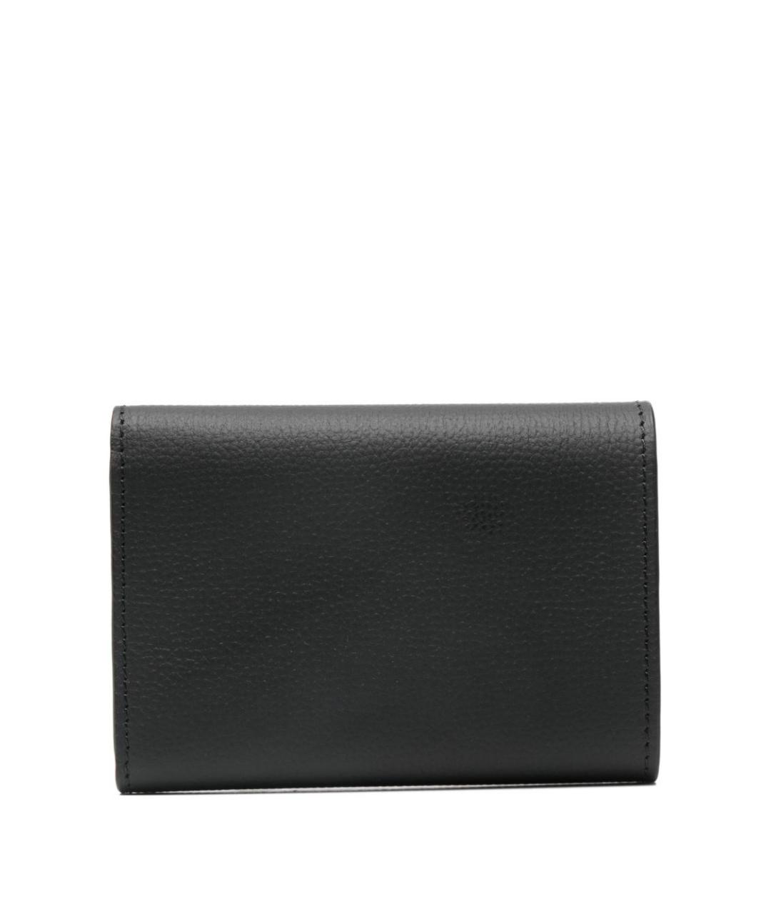 LOEWE Черный кожаный кошелек, фото 3