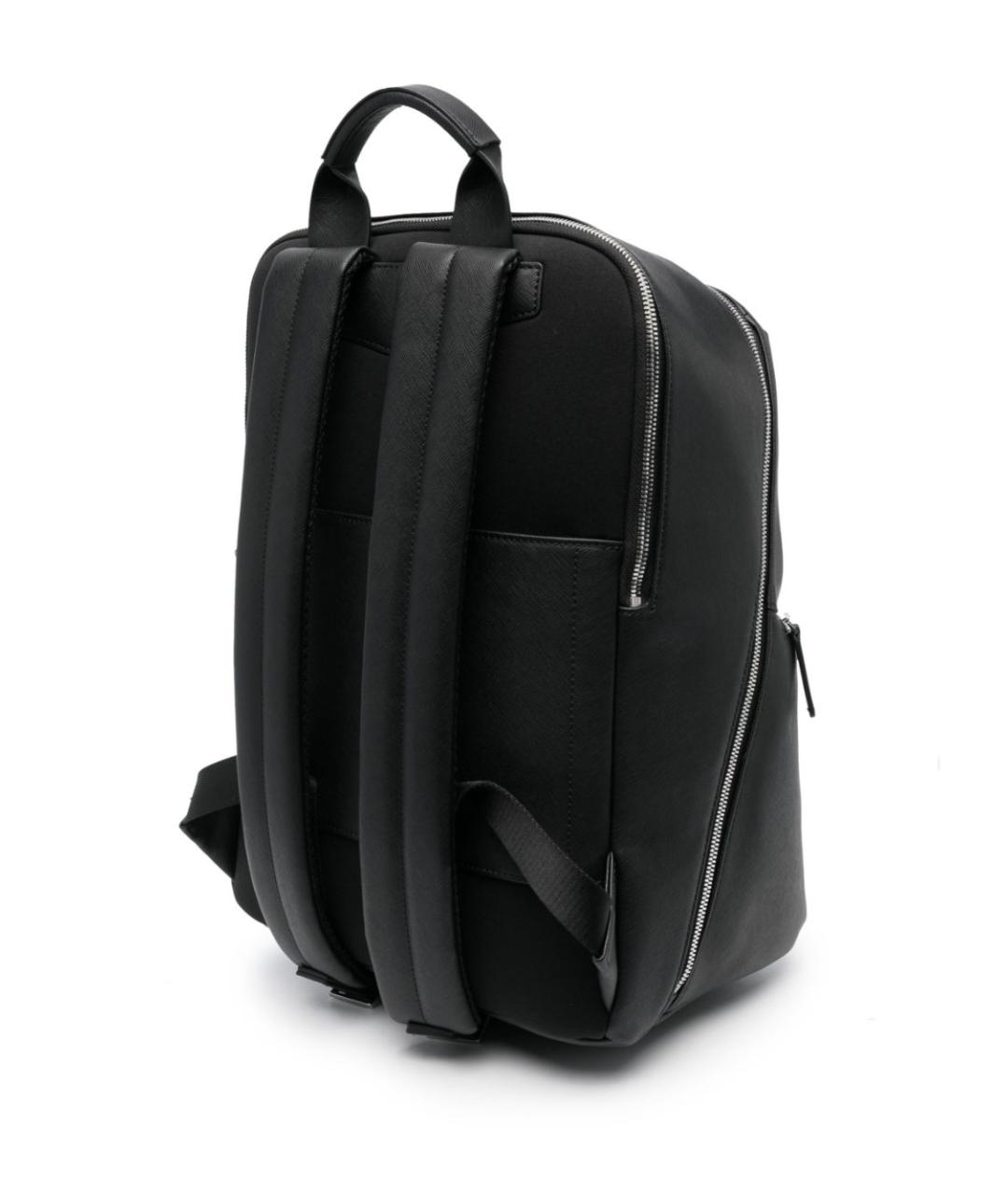 EMPORIO ARMANI Черный синтетический рюкзак, фото 3