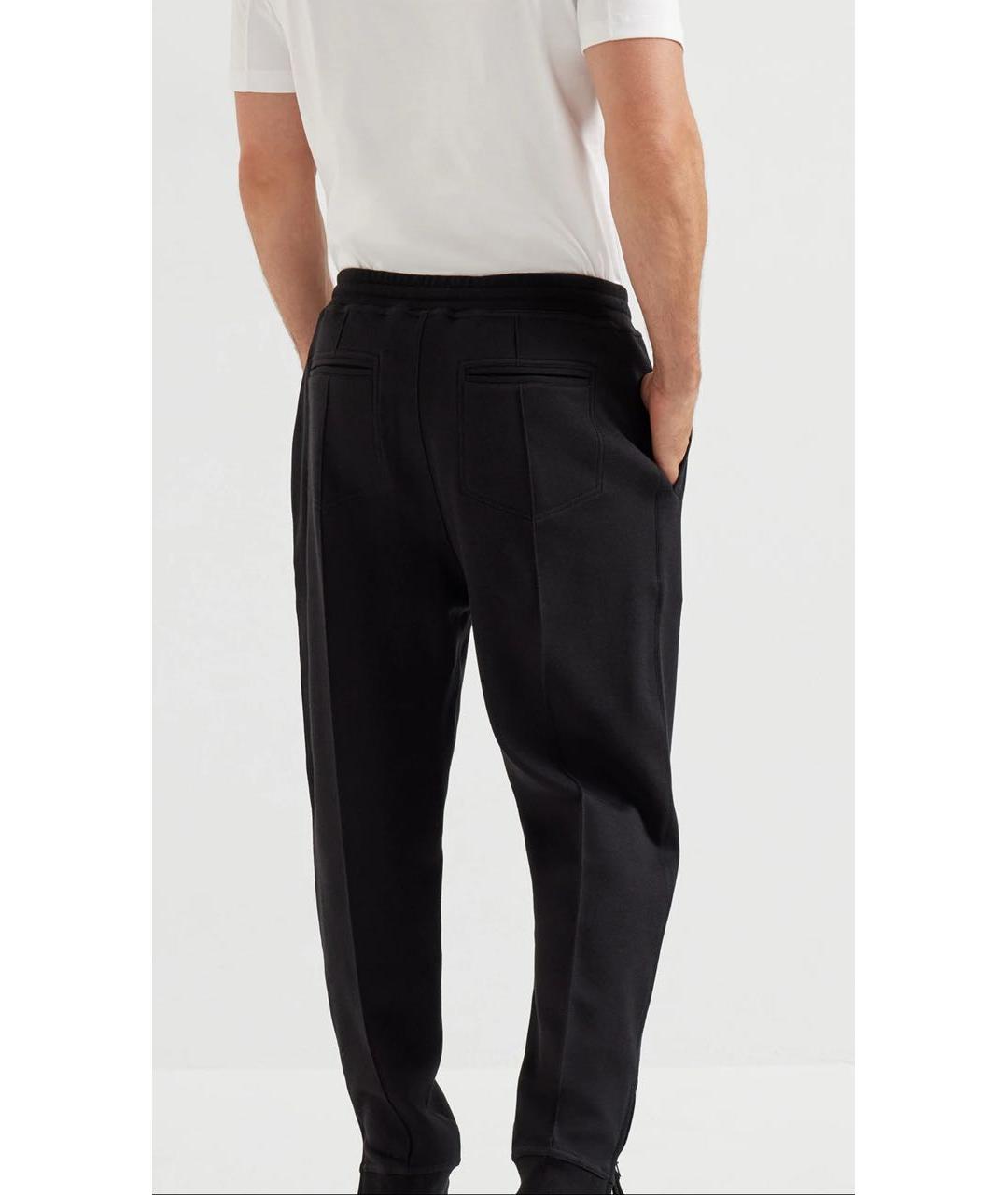 BRUNELLO CUCINELLI Черный кашемировый спортивный костюм, фото 7