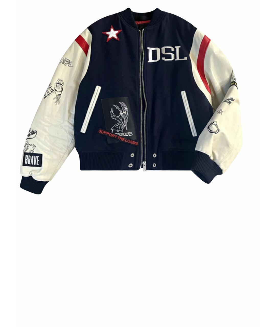 DIESEL Мульти кожаная куртка, фото 1