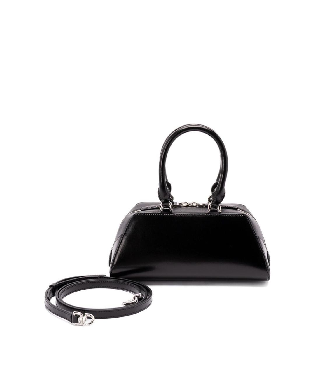 GIVENCHY Черная кожаная сумка с короткими ручками, фото 3