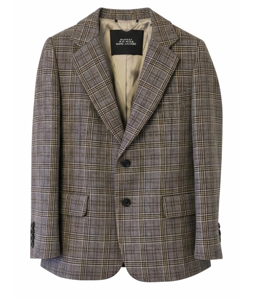 MARC JACOBS Коричневый шерстяной жакет/пиджак, фото 5