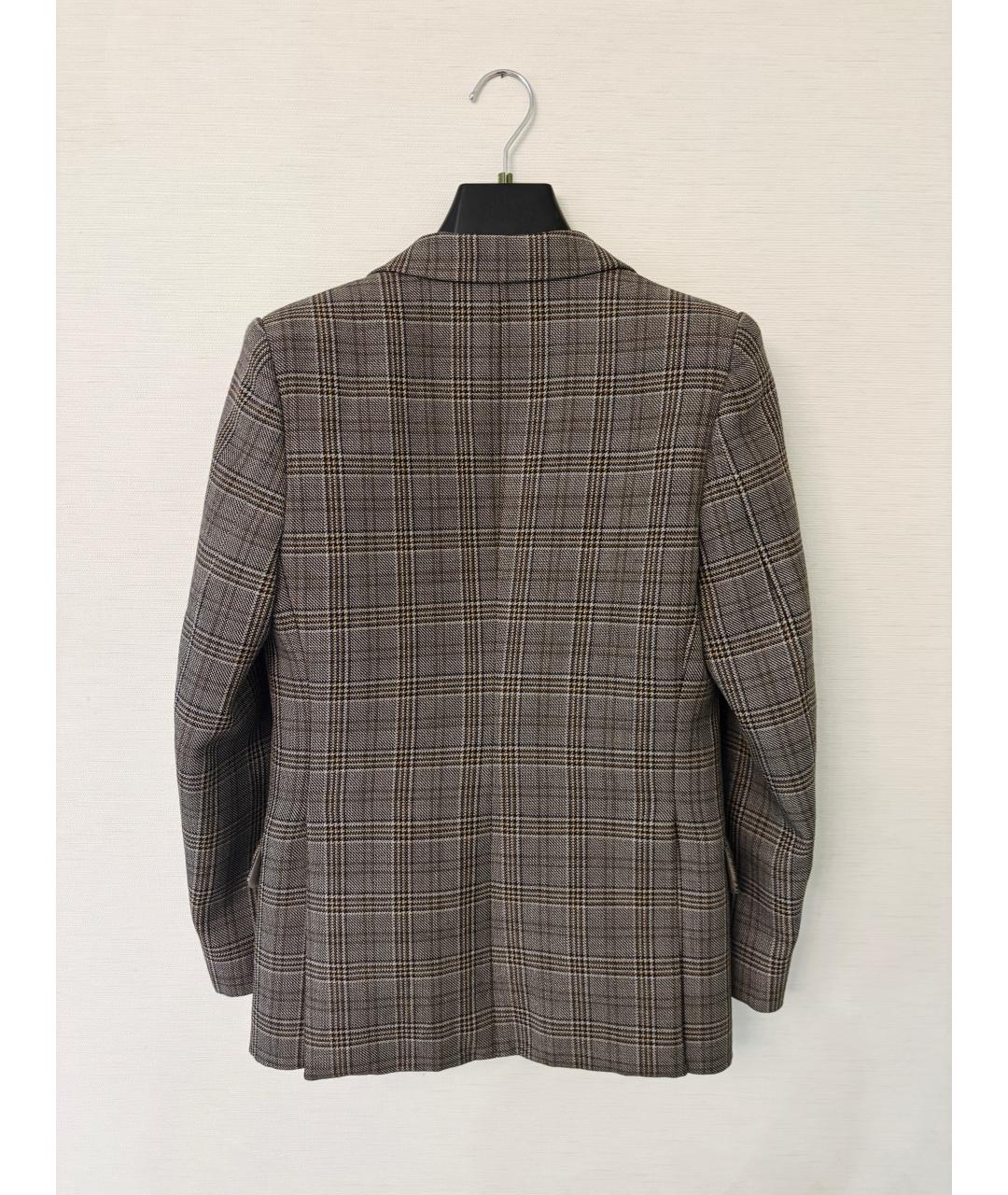 MARC JACOBS Коричневый шерстяной жакет/пиджак, фото 2