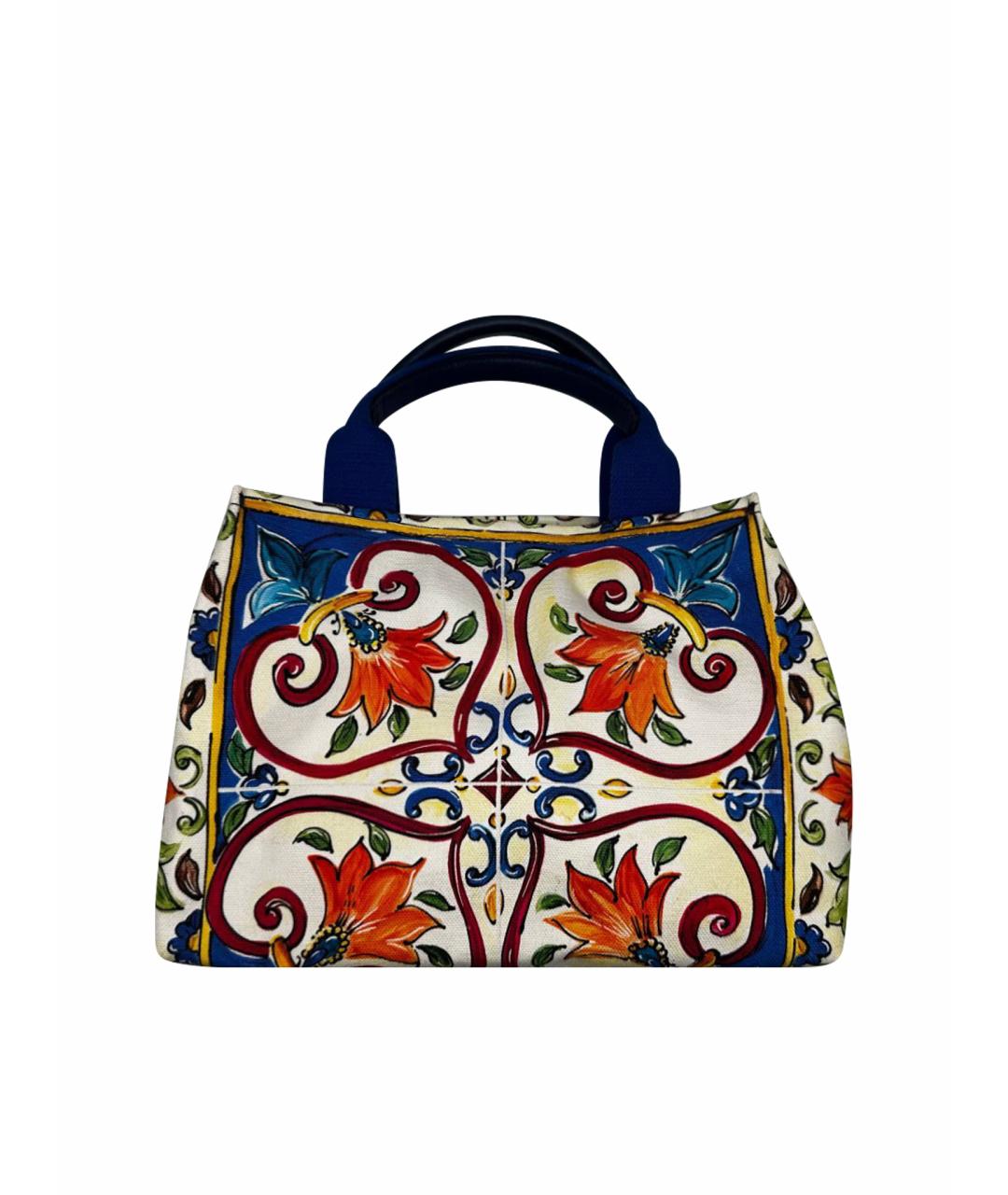 DOLCE&GABBANA Мульти кожаная сумка с короткими ручками, фото 1