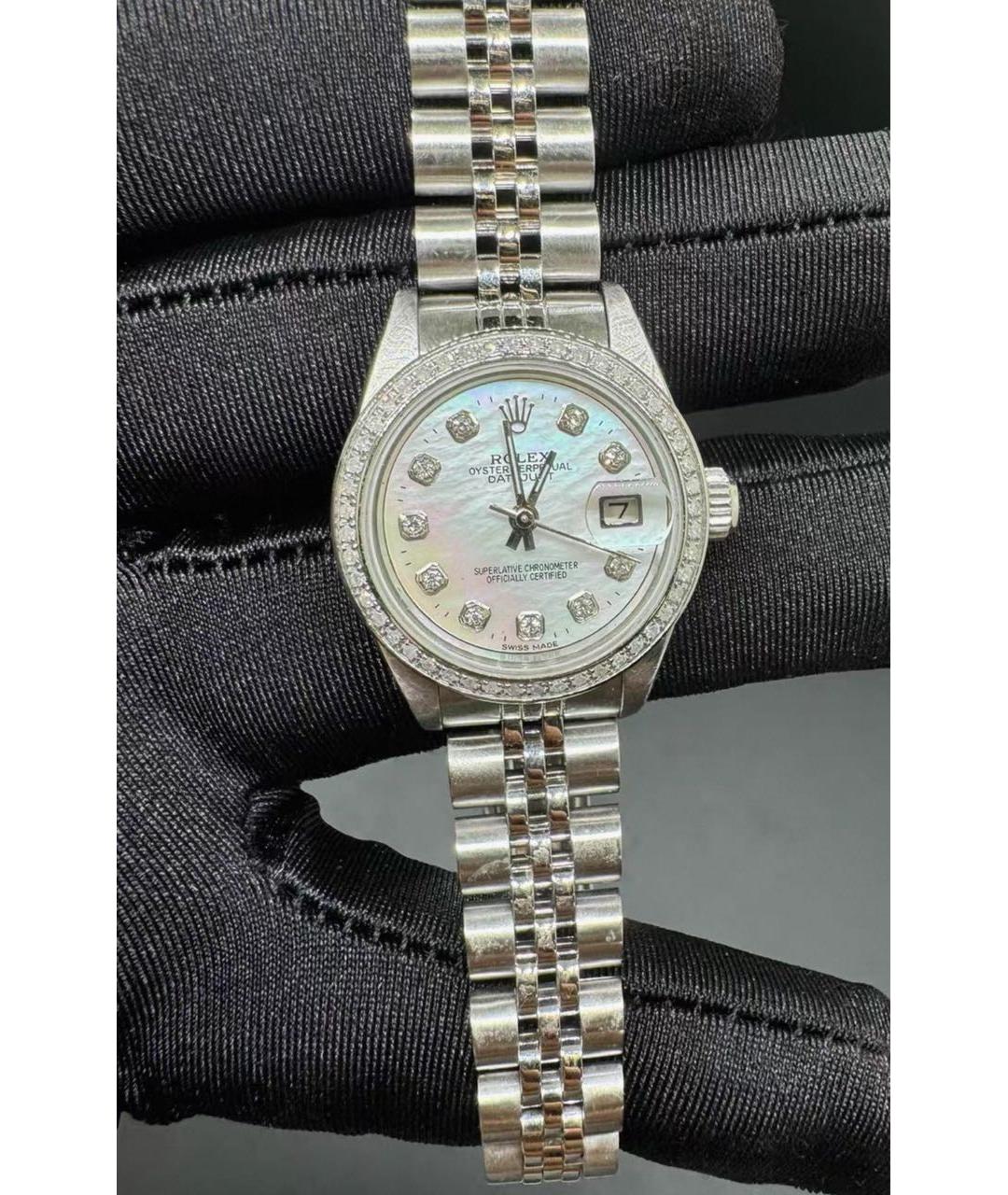 ROLEX Серебряные часы, фото 3