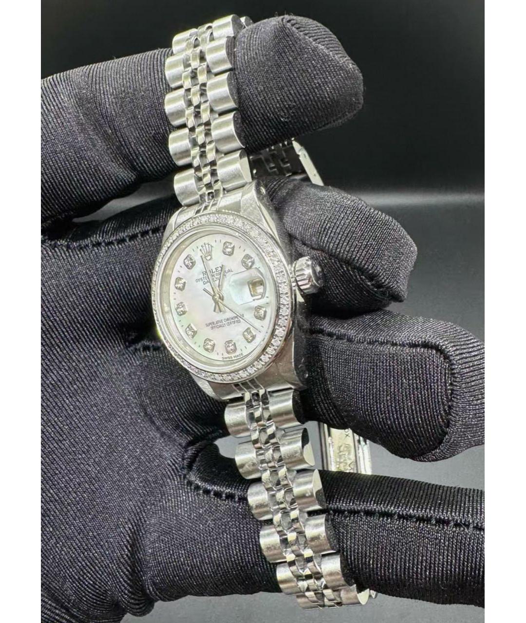 ROLEX Серебряные часы, фото 2