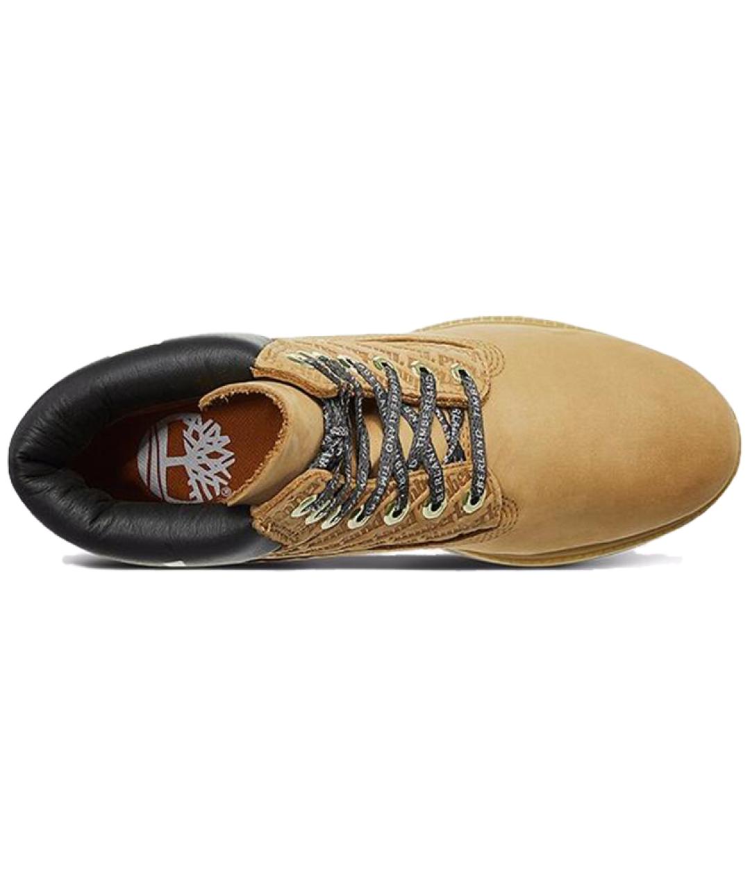 TIMBERLAND Коричневые нубуковые высокие ботинки, фото 4