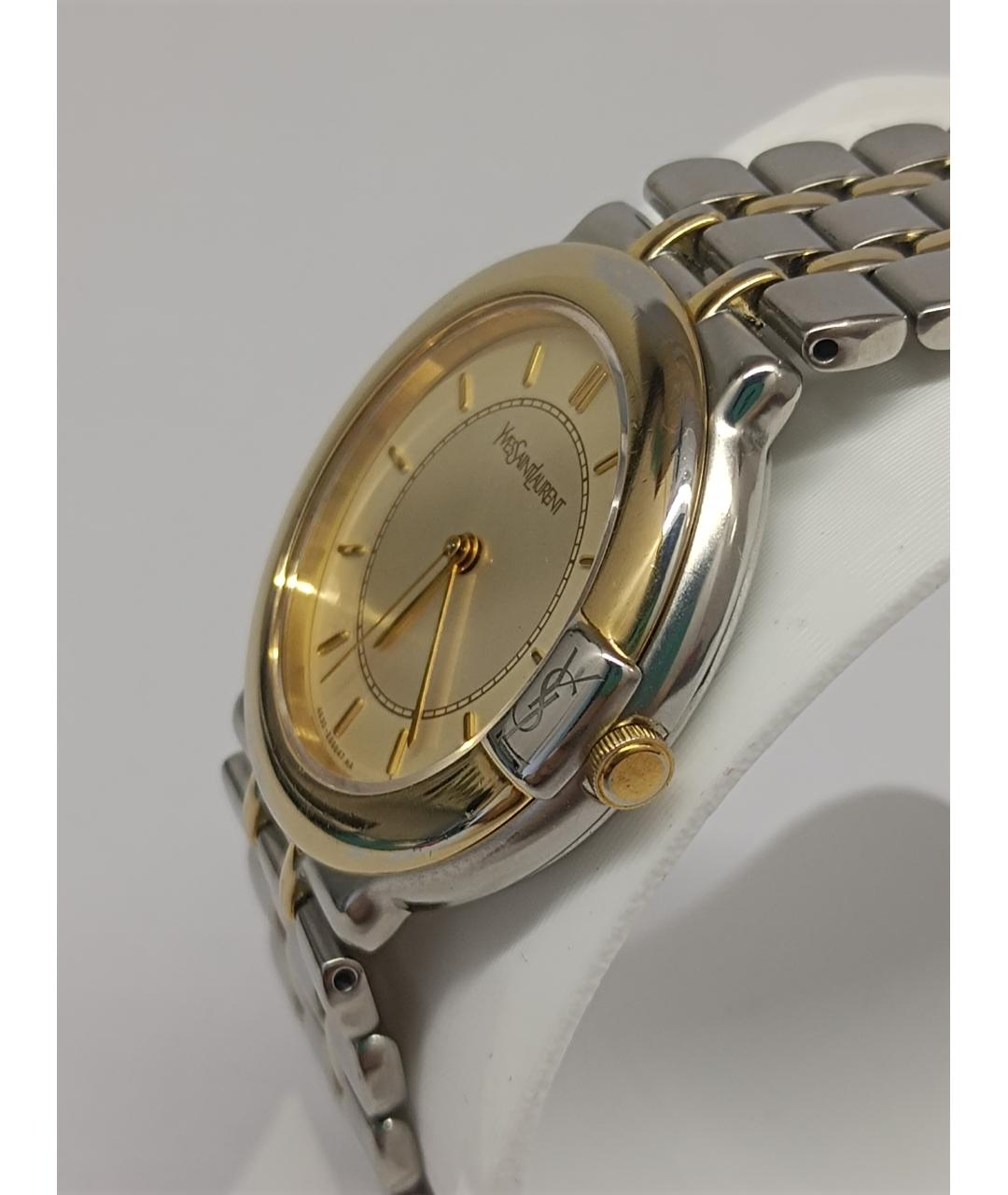 SAINT LAURENT Серебряные стальные часы, фото 2