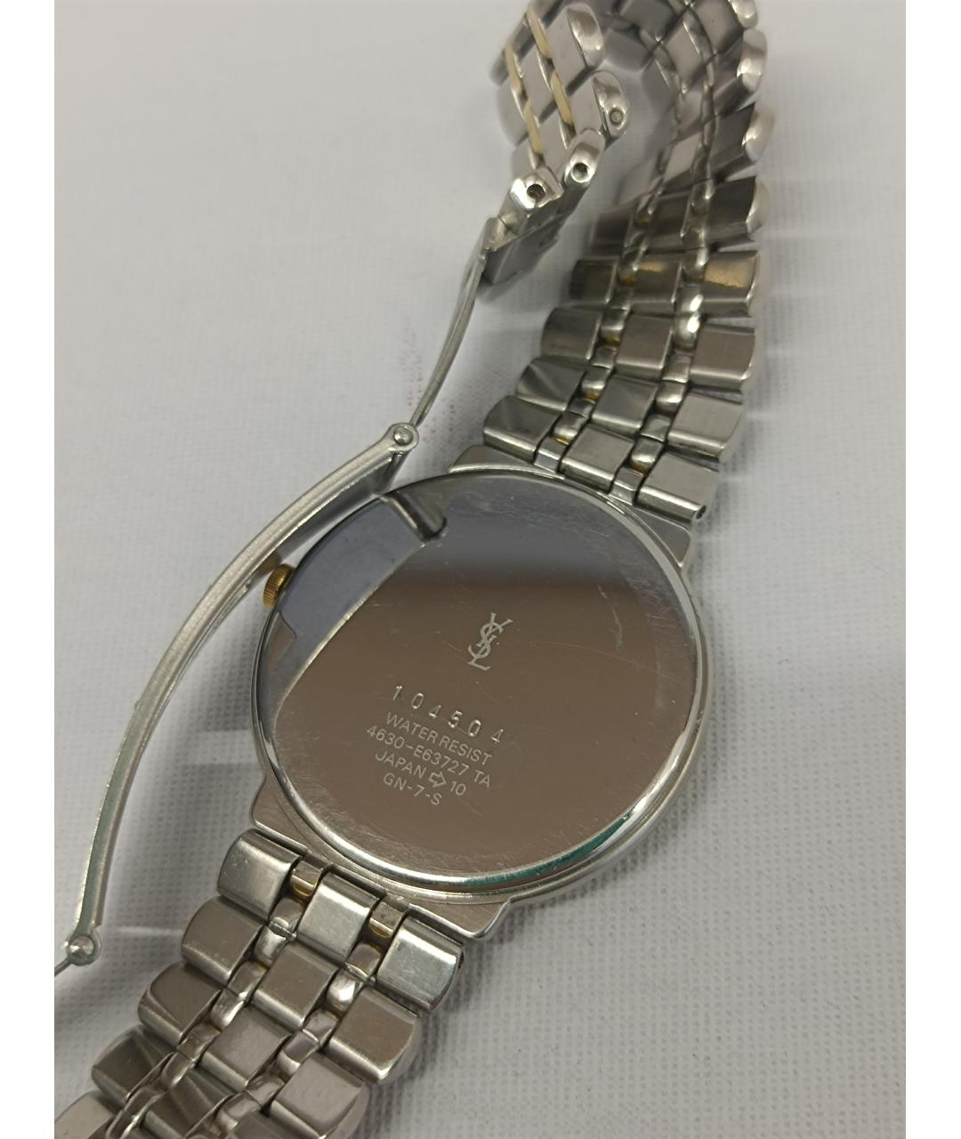 SAINT LAURENT Серебряные стальные часы, фото 7