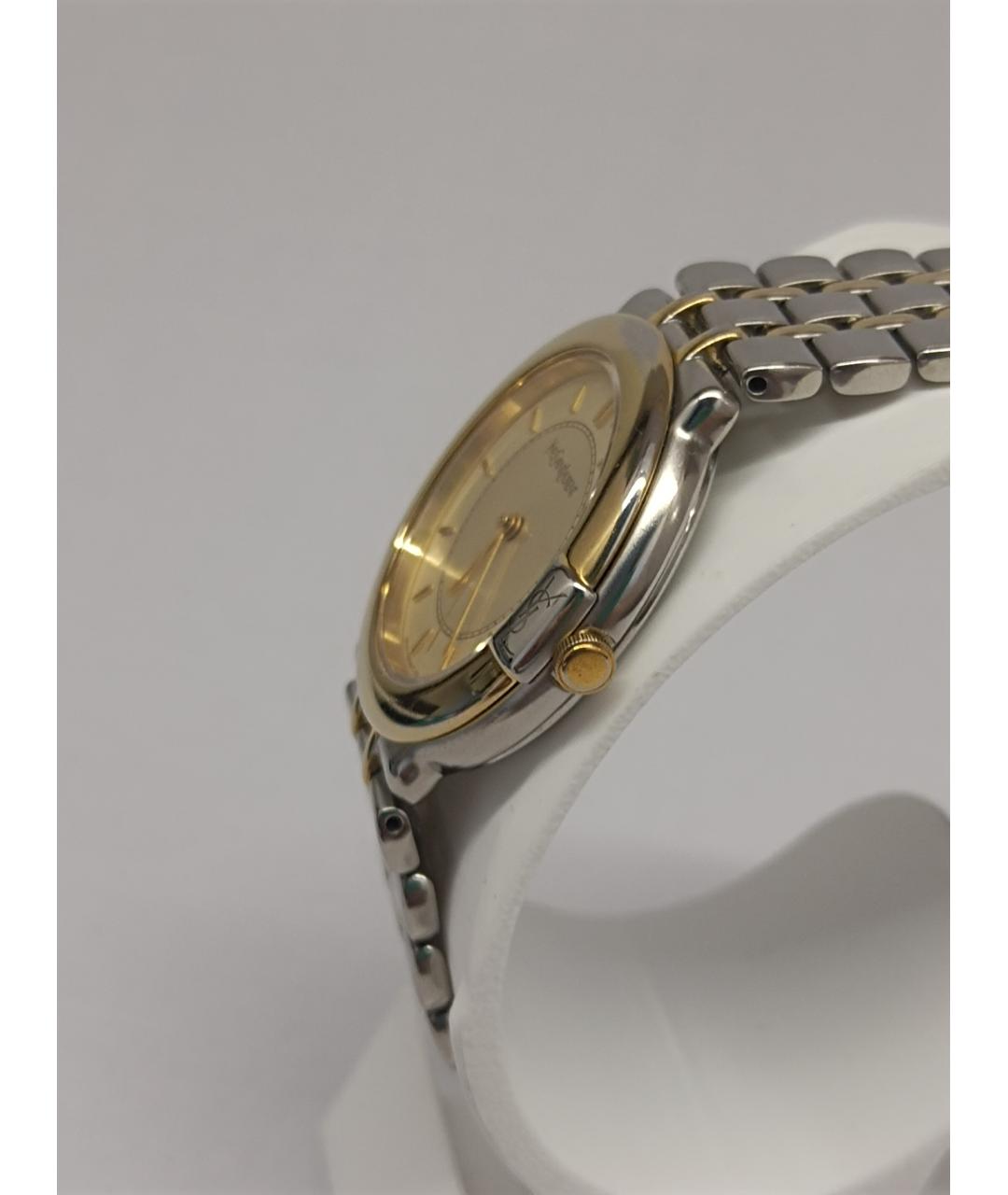 SAINT LAURENT Серебряные стальные часы, фото 3