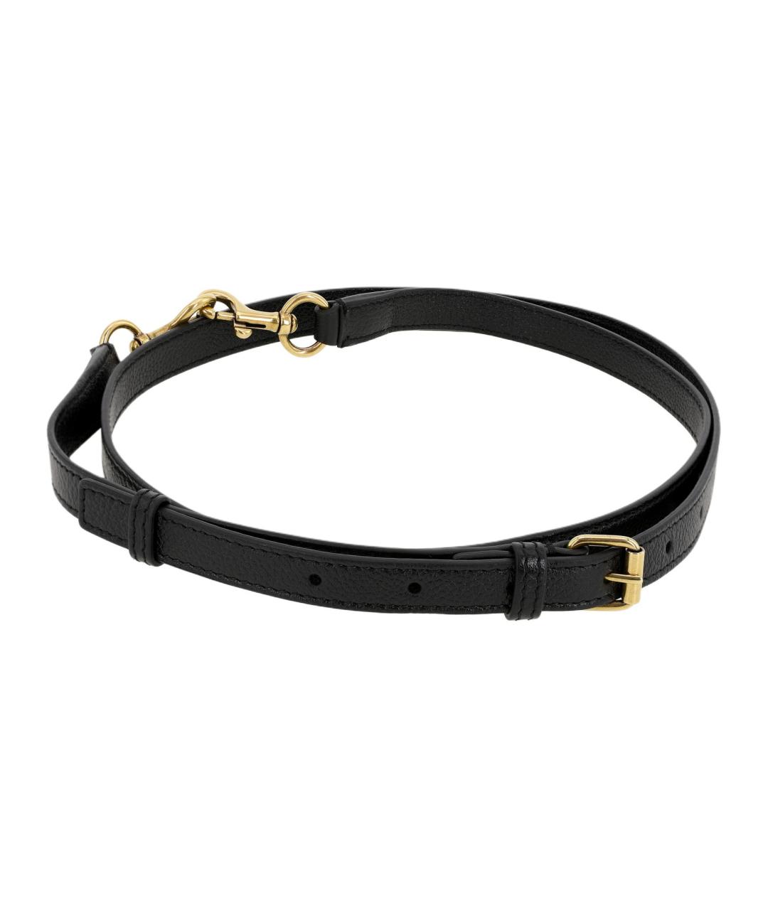 BALENCIAGA Черная кожаная сумка через плечо, фото 5