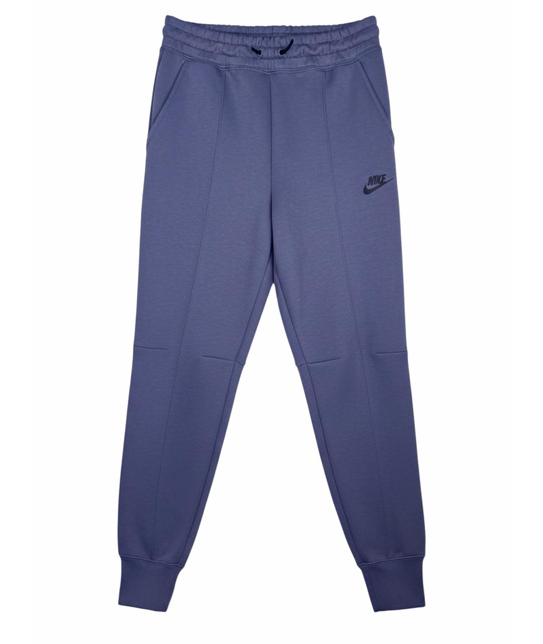 NIKE Темно-синие хлопковые брюки и шорты, фото 1