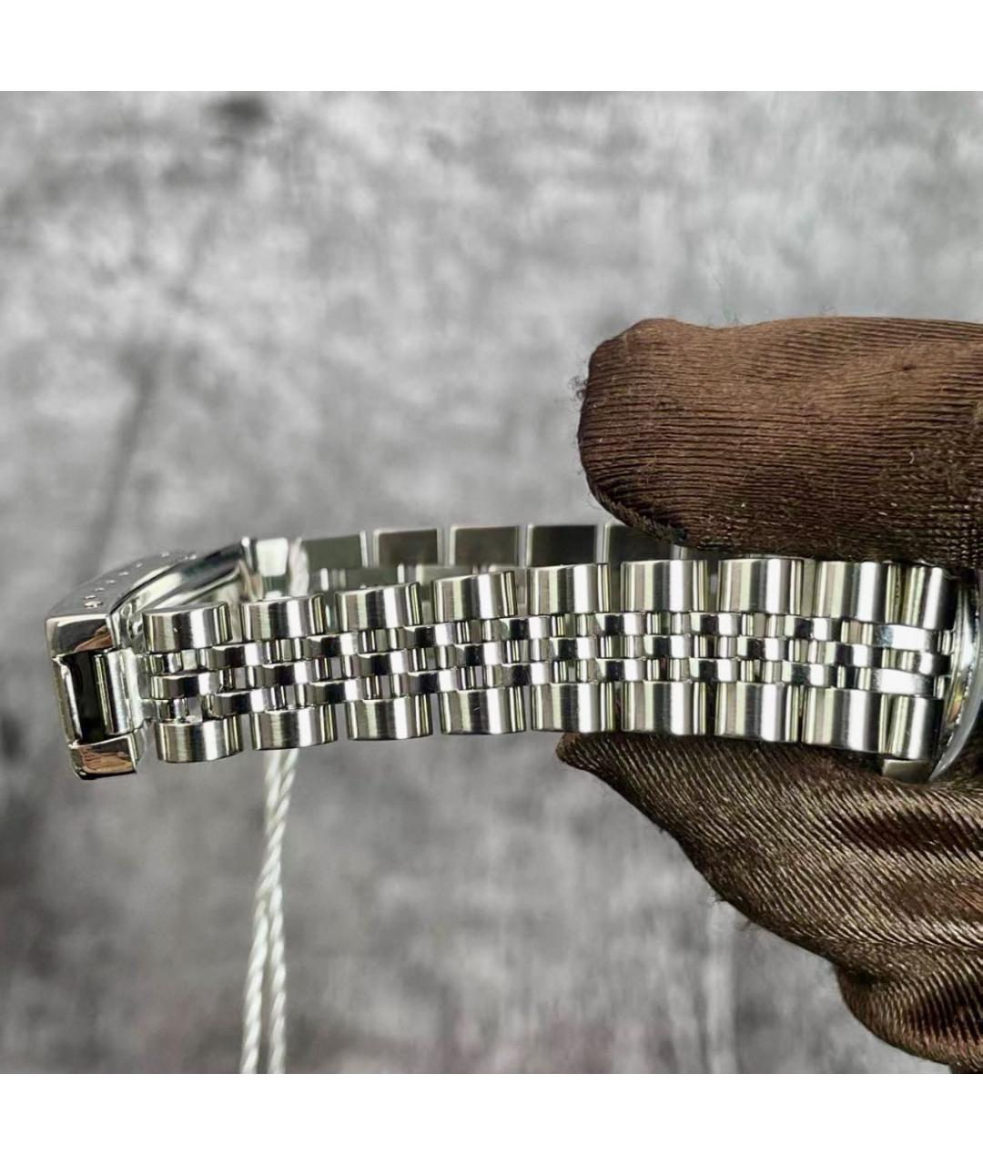 ROLEX Серебряные часы, фото 4