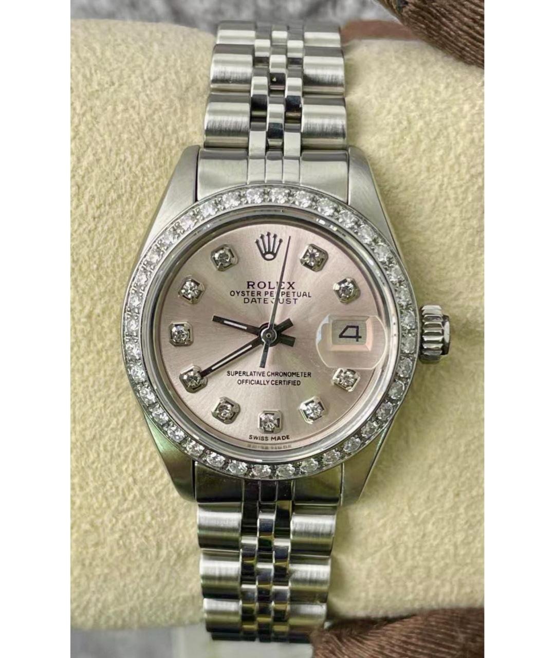 ROLEX Серебряные часы, фото 2