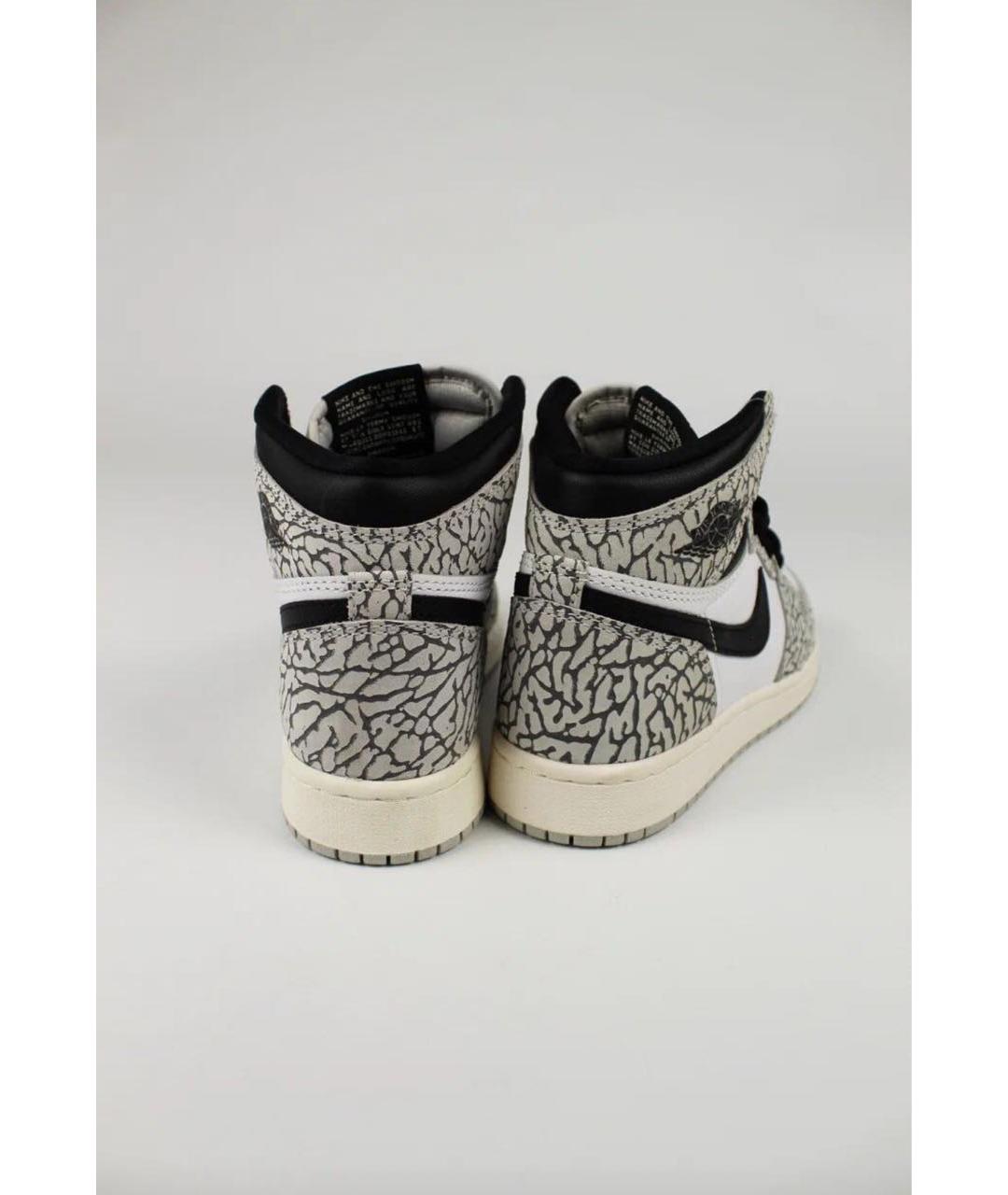 JORDAN Серые резиновые кроссовки, фото 4