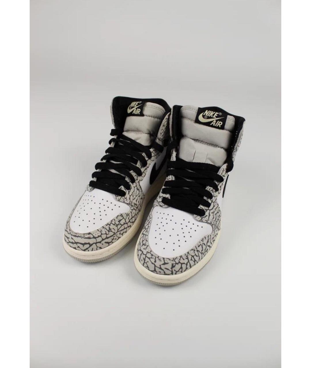 JORDAN Серые резиновые кроссовки, фото 2