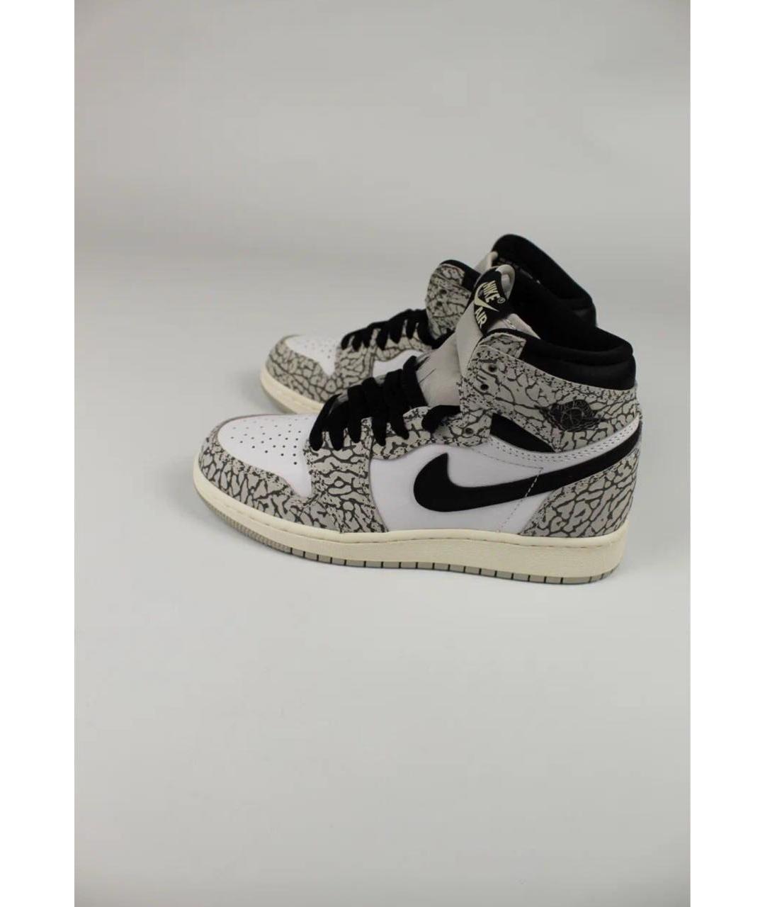 JORDAN Серые резиновые кроссовки, фото 6