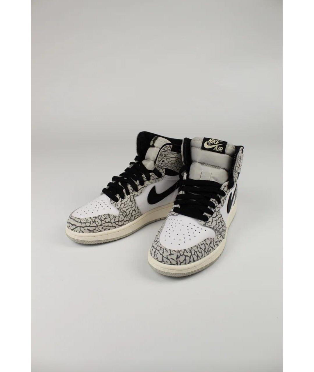 JORDAN Серые резиновые кроссовки, фото 3