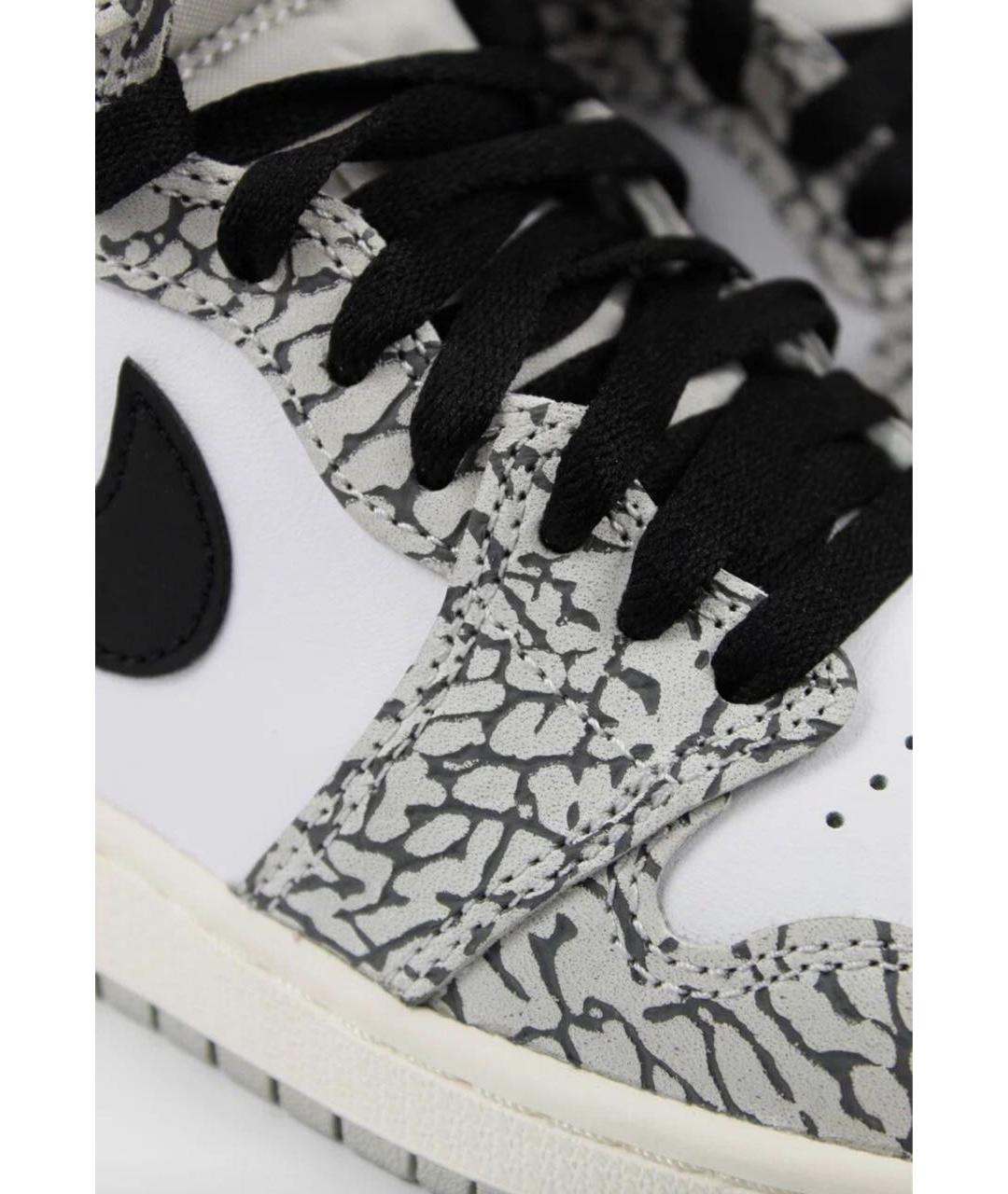 JORDAN Серые резиновые кроссовки, фото 5